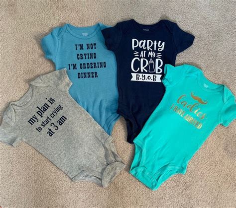 Baby Onesies With Cute Sayings | Etsy