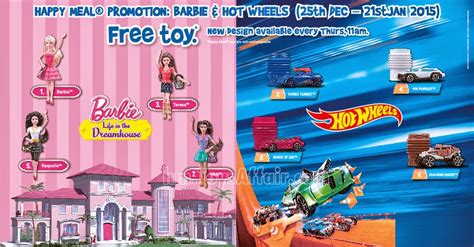 Hot Wheel Barbie Life In The Dreamhouse Happy Meal Toys Hot Sex Picture