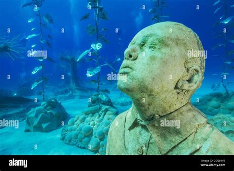 Museum Of Underwater Sculpture Art Work Sculptor Jason Decaires Taylor