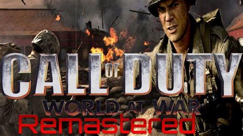 Call Of Duty World At War Remastered 2018 Possible Youtube