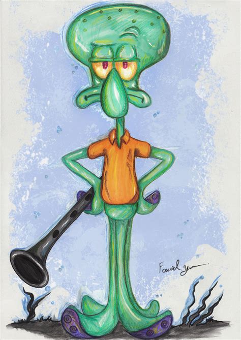 Squidward By Fouad Z On Deviantart