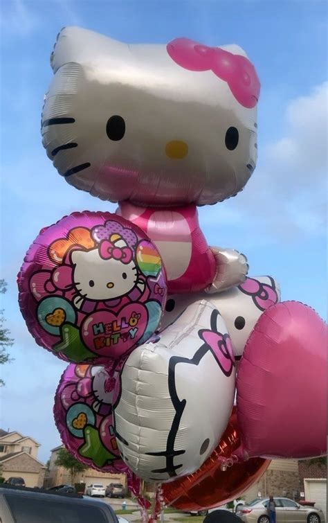 hello kitty balloon | Hello kitty birthday, Hello kitty decorations ...