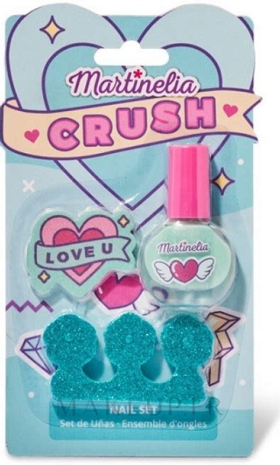 Set De Soin Pour Ongles Bleu Martinelia Crush Nails Makeup Fr