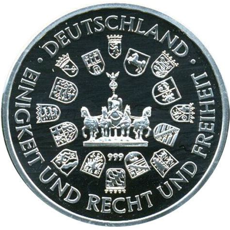 20 Jahre Deutsche Einheit - Federal Republic of Germany – Numista