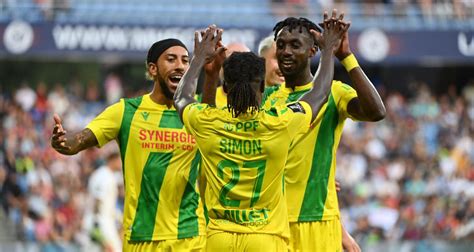 FC Nantes Les Canaris Accueillent Deux Bonnes Nouvelles Avant