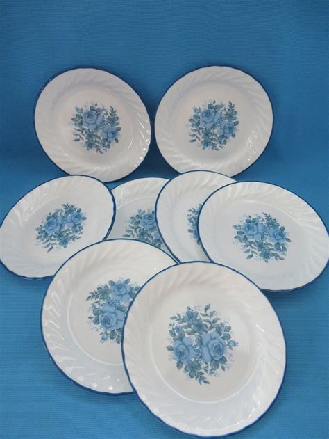 Vintage Blue Velvet Corelle By Corning Desert Plate Etsy