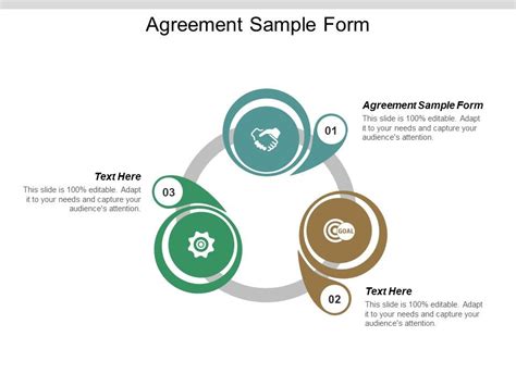 Agreement Sample Form Ppt Powerpoint Presentation File Display