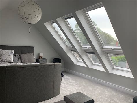 Loft Conversion With Velux Windows Designaloft