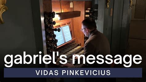 Meditation On Gabriel S Message Op 180 Vidas Pinkevicius VU St