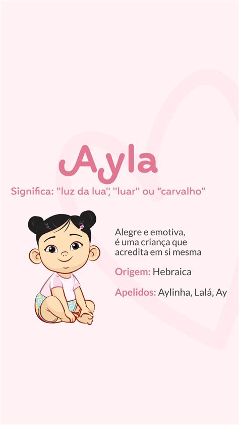 Voc Sabe Qual O Significado Do Nome Ayla Nomes De Bebe Feminino