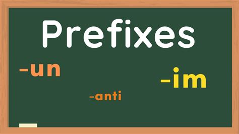 Prefix — Learn how to use prefixes in English — English Reservoir