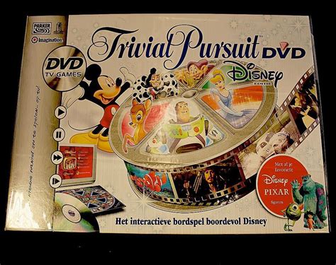 Trivial Pursuit Dvd Disney Een Bordspel Van Parker Bij Spellenreus