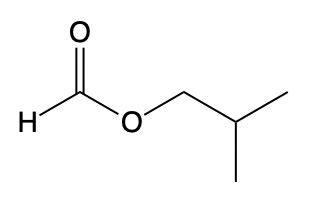 Draw the structure of isobutyl formate. | Homework.Study.com