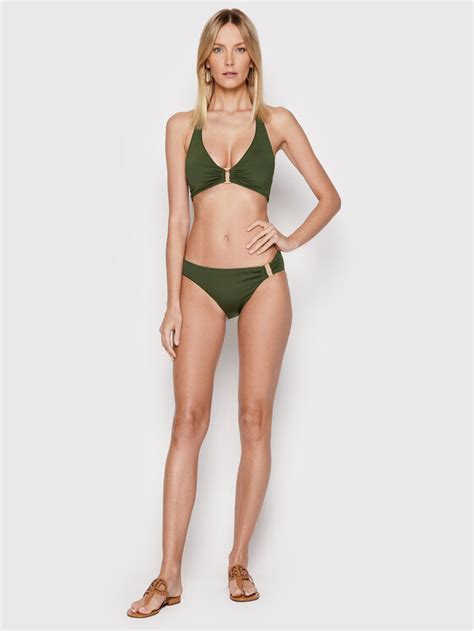 Lauren Ralph Lauren G Ra Od Bikini Zielony Modivo Pl