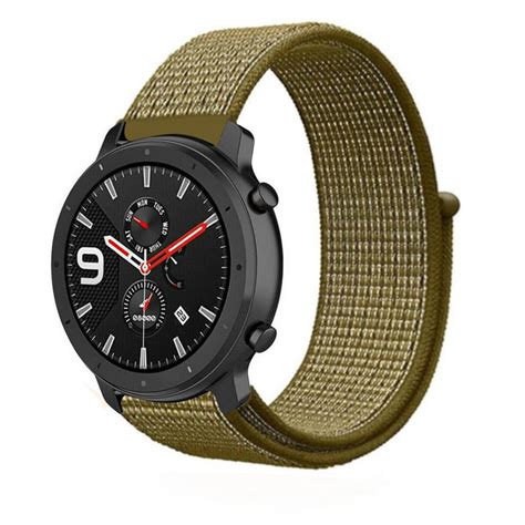 Correa Nylon Xiaomi Amazfit GTR Aceituna Correasmartwatch Es