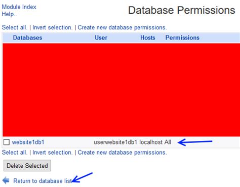 Install And Configure Mysql Databases Using Webmin