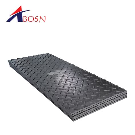 Temporary Trackway Access Mat UHMWPE Plastic Access Road Mats China