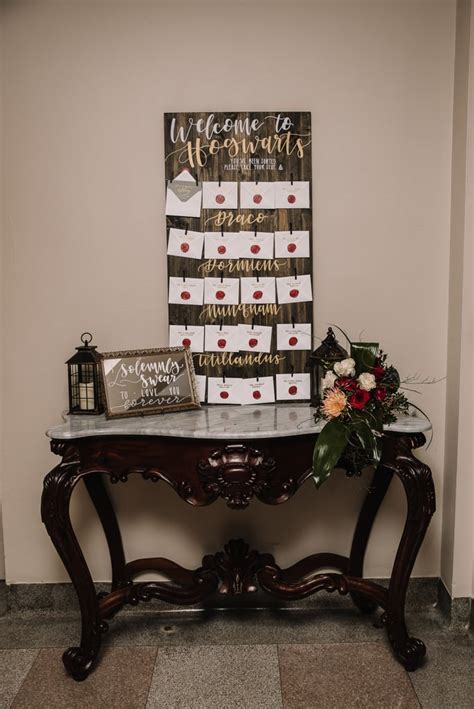 Elegant Harry Potter Themed Wedding Ideas Popsugar Love And Sex Photo 9