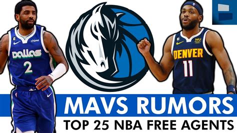 Mavericks Free Agency Rumors Top Free Agents After Nba Draft