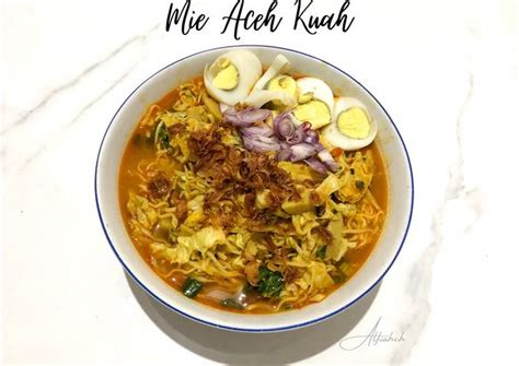 Resep Mie Aceh Kuah Bumbu Terlengkap Oleh Iachannisa Cookpad