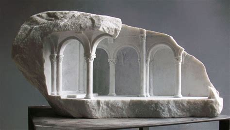 Sculptor Carves Realistic Architectural Sculptures Into Marble And ...