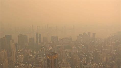 Nueva York Se Vuelve Naranja El Humo De Los Incendios Forestales En