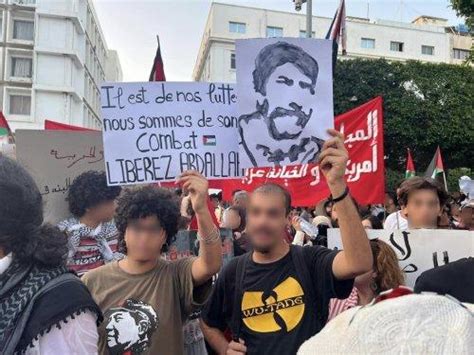 [tunisie] Manifestation Pour La Libération De Georges Abdallah Et De La