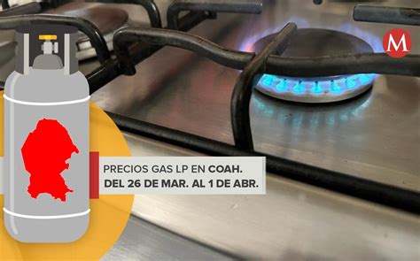 Precio Del Gas LP En Coahuila Del 26 De Marzo Al 1 De Abril Grupo Milenio