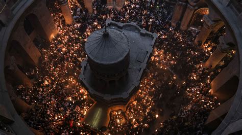 The Holy Fire Orthodox Christians Mark Miraculous Tradition In