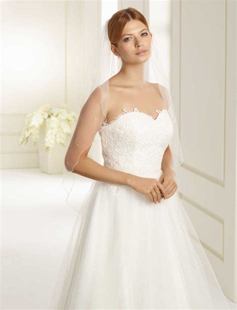 Brautschleier Kurz S217 BELLA SPOSA Braut Festmode Feusisberg