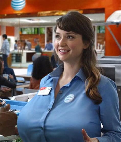 Milana Vayntrub “lily” From The Atandt Commercials Big Boobs Celebrities Biggest Tits In The World