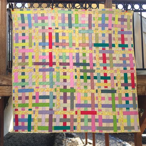 Simply Woven Quilt X Finished June Made Fro Flickr