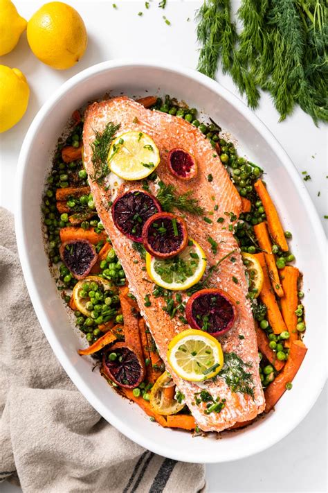 Roasted Salmon With Citrus And Dill Wyse Guide