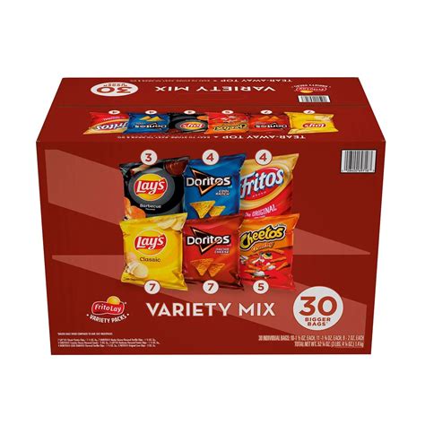 Frito Lay Company Frito Lay Variety Mix Variety Packs 30