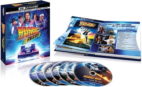 Bluray 4k Trilogia De Volta Para O Futuro Ed Definitiva Bttf