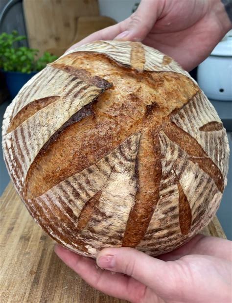 Dinkel Bauernbrot über Nacht Jo Semola Rezept Brot selber backen