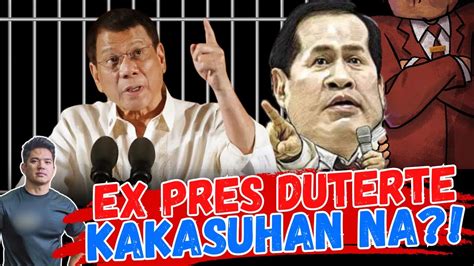 DAMAY DAMAY NA FORMER PRES DUTERTE KAKASUHAN NA NG OBSTRUCTION OF