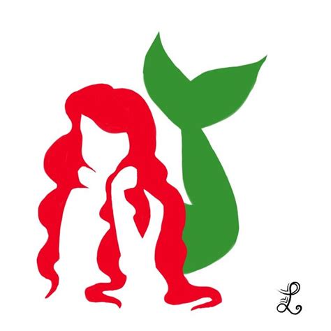 clipart ariel silhouette - Clipground