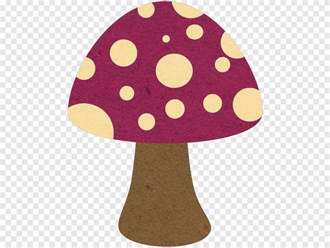 Summer S Brown Pink And Beige Mushroom Illustration Png Pngegg