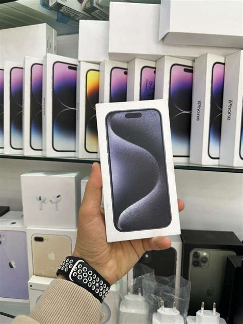 SIFIR KAPALI KUTU İPHONE 15 PRO MAX 256 MAVİ Akıllı Telefon 1668926913