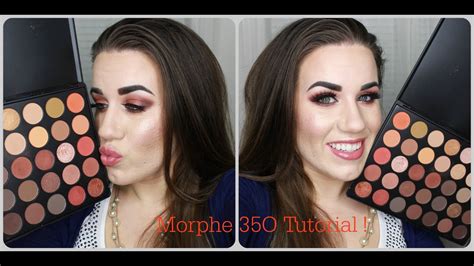 Bronzy Red Makeup Tutorial Using The Morphe O Palette Youtube