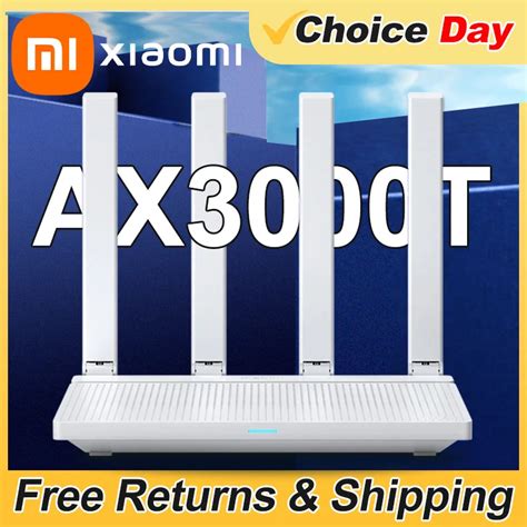 Original Xiaomi AX3000T Router 2023 NEW NFC Connection For Home Office