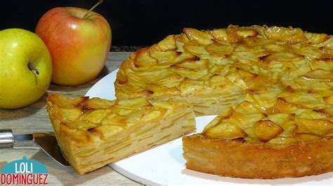 Tarta De Manzana A Capas Receta F Cil Y Deliciosa Loli Dom Nguez