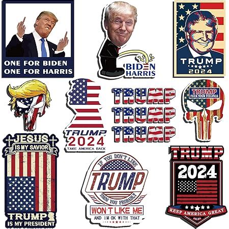 Amazon 10 Pack Donald Trump 2024 Save America Again Decal 9 X3