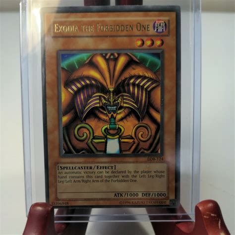 Mavin Yugioh Exodia The Forbidden One Lob Ultra Rare