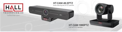 Hall Technologies Introduces Ptz Cameras For Classrooms Collaboration