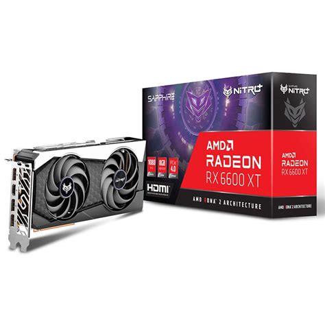 Sapphire Nitro Radeon Rx 6600 Xt 8gb Video Card 11309 01 20g Mwave