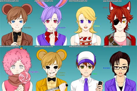Anime FNAF by pinksonic42 on DeviantArt