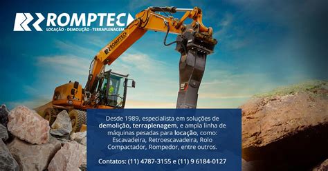 Home Romptec Loca O Demoli O E Terraplenagem