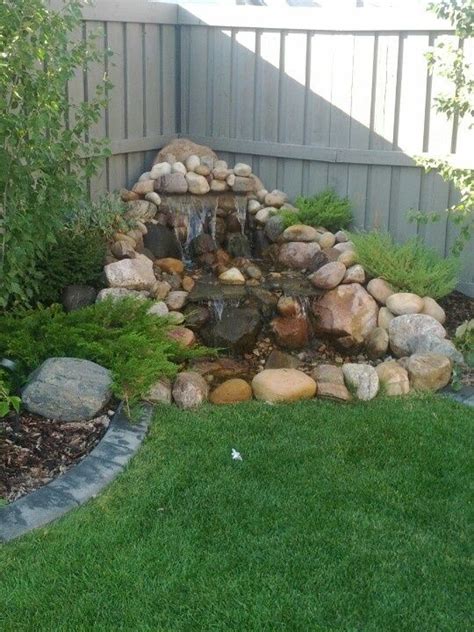 Fountains backyard, Waterfalls backyard, Pond landscaping